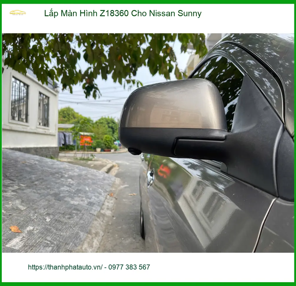Chú Phước lắp Màn Hình Z18360 cho Nissan Sunny tại Quận 9 ảnh thực tế 2