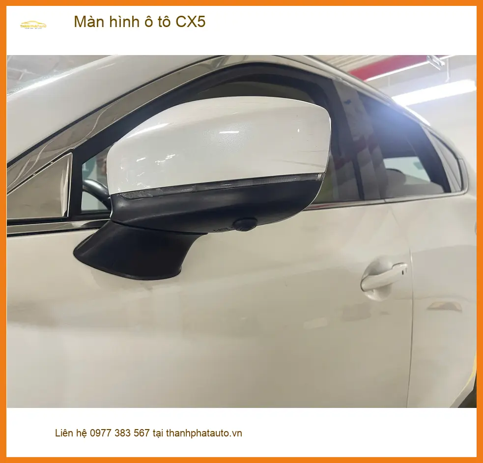 Anh Quốc Lắp Màn hình ô tô CX5 Quận 9 vì màn hình zin giật lag ảnh thực tế 3