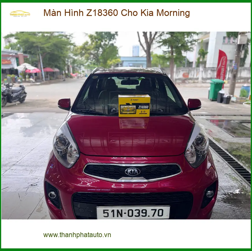 Anh Khải nâng cấp Màn Hình Z18360 cho Kia Morning tại Quận 9