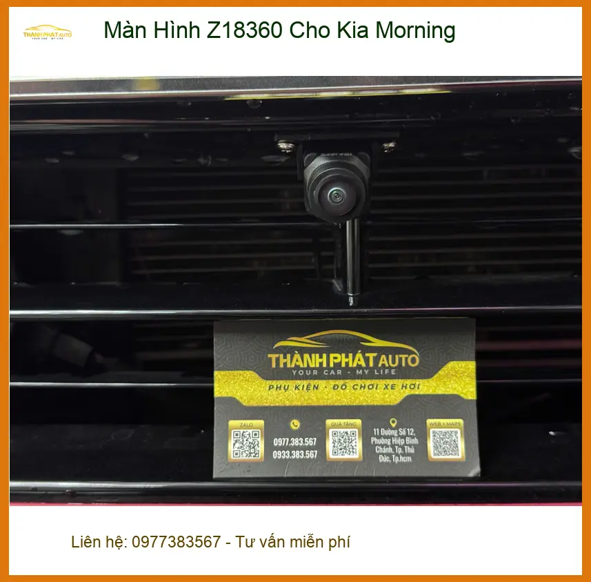 Anh Khải nâng cấp Màn Hình Z18360 cho Kia Morning tại Quận 9 ảnh thực tế 2