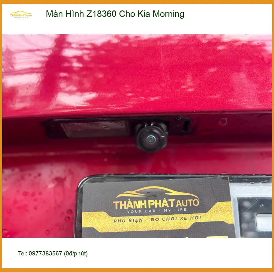 Anh Khải nâng cấp Màn Hình Z18360 cho Kia Morning tại Quận 9 ảnh thực tế 4