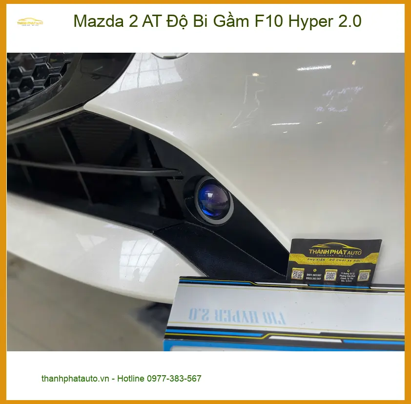 Chị Hà độ Bi Gầm F10 Hyper 2.0 cho Mazda 2 AT tại Quận 9 ảnh thực tế 2