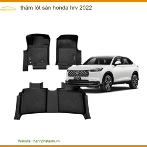Thảm Lót Sàn 5D 6D Cao Cấp Honda HRV 2022 - Địa Chỉ Lắp Đặt Uy Tín TPHCM