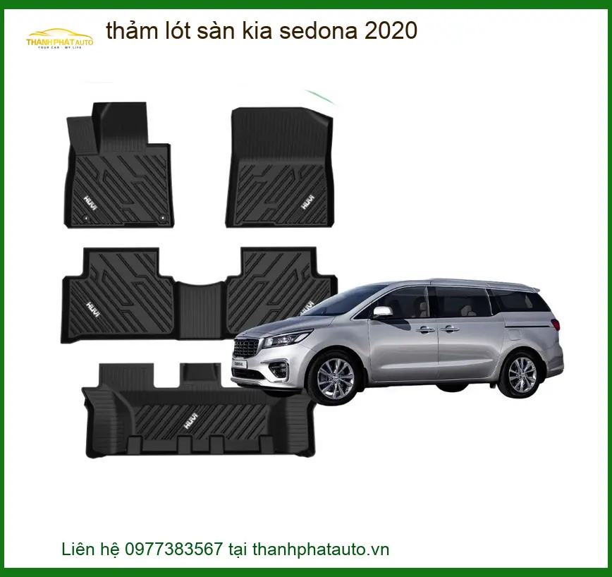 Thảm Lót Sàn Ô Tô Kia Sedona 2020 - Trung Tâm Lắp Đặt Chính Hãng Giá Tốt TPHCM