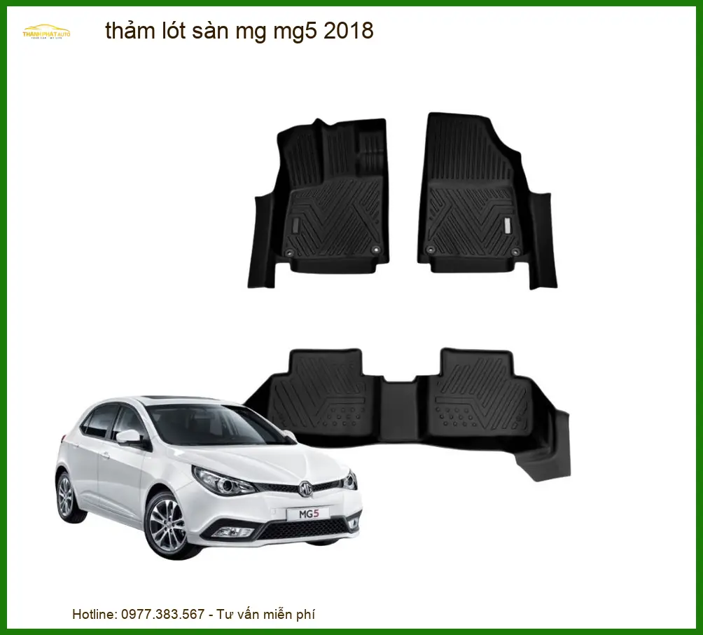 Thảm Lót Sàn MG MG5 2018 - Trung Tâm Lắp Đặt Chính Hãng TPHCM