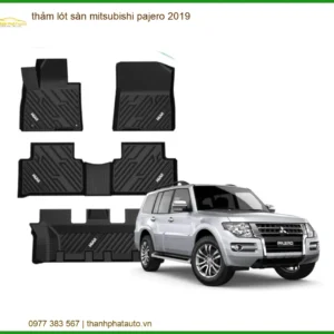 Thảm Lót Sàn Mitsubishi Pajero 2019 - Trung Tâm Gắn Chính Hãng TPHCM