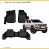 Thảm Lót Sàn Nissan Navara 2020 - Trung Tâm Lắp Đặt Chính Hãng, Giá Tốt TPHCM