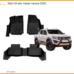 Thảm Lót Sàn Nissan Navara 2020 - Trung Tâm Lắp Đặt Chính Hãng, Giá Tốt TPHCM
