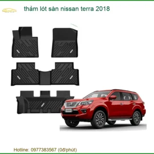 Thảm Lót Sàn Nissan Terra 2018 - Địa Chỉ Lắp Đặt Uy Tín TPHCM