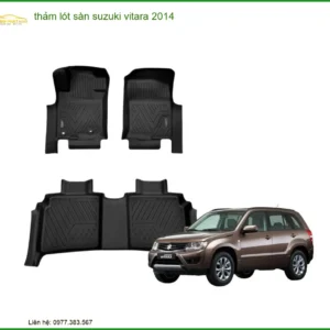 Thảm Lót Sàn Ô Tô Cao Cấp Suzuki Vitara 2014 - Địa Chỉ Lắp Đặt Uy Tín TPHCM