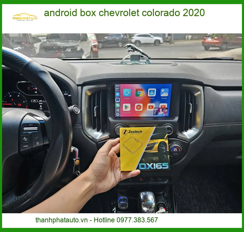 Android Box Chevrolet Colorado 2020 - Địa Chỉ Lắp Đặt Uy Tín TPHCM