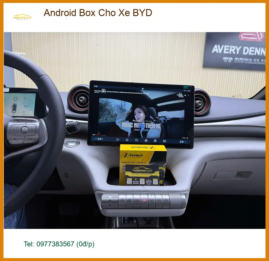 Anh Quang lắp Android Box cho BYD Atto 3 tại Quận 4 uy tín, giá tốt ảnh thực tế 2