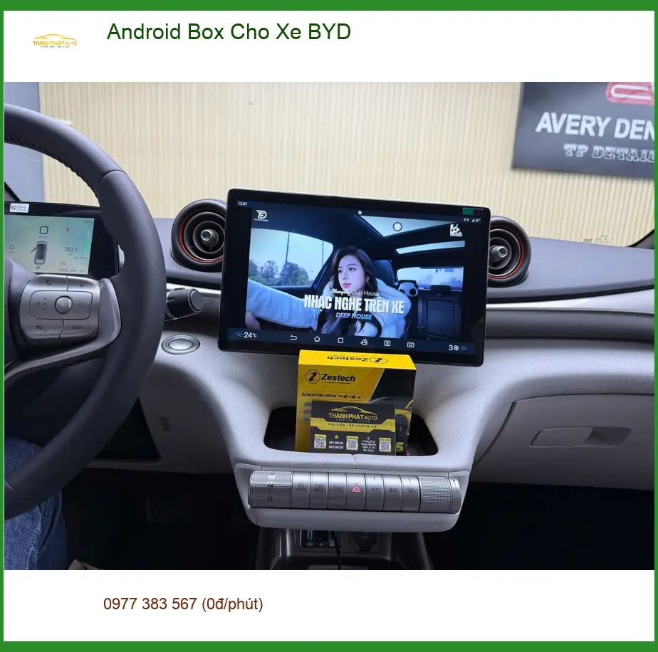 Anh Quang lắp Android Box cho BYD Atto 3 tại Quận 4 uy tín, giá tốt ảnh thực tế 3