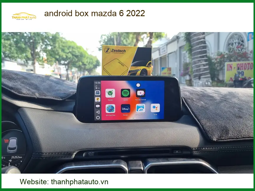 Android Box Mazda 6 2022 Chính Hãng - Địa Chỉ Lắp Đặt Uy Tín TPHCM