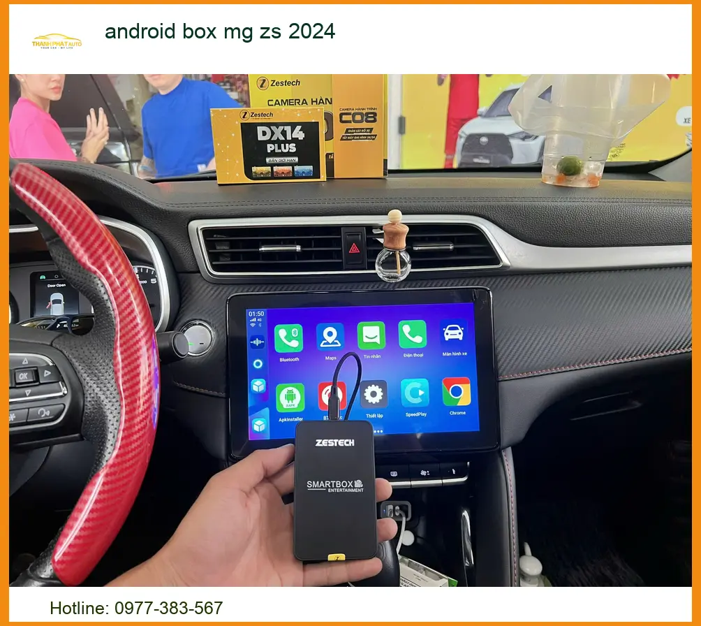 Android Box MG ZS 2024 - Trung Tâm Lắp Đặt Chính Hãng TPHCM