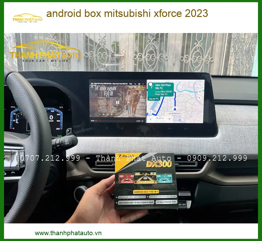 Android Box Mitsubishi Xforce 2023 - Trung Tâm Lắp Đặt Uy Tín TPHCM