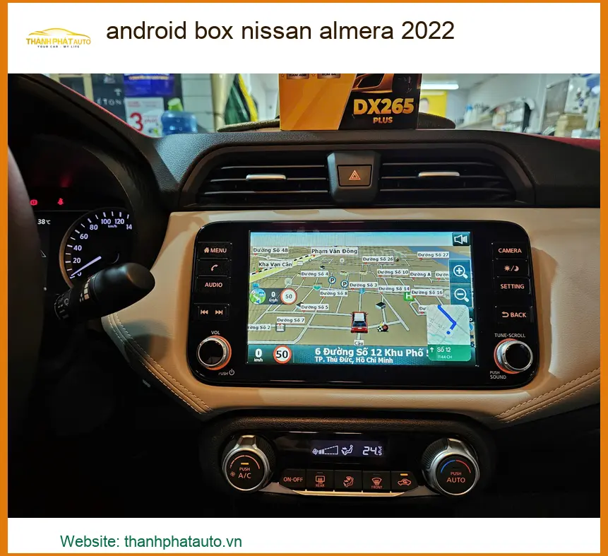 Android Box Nissan Almera 2022 - Trung Tâm Lắp Đặt Uy Tín TPHCM