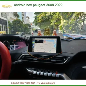 Android Box Cho Xe Peugeot 3008 Đời 2022 - Trung Tâm Lắp Đặt Chính Hãng Giá Tốt TPHCM