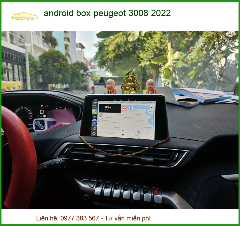 Android Box Cho Xe Peugeot 3008 Đời 2022 - Trung Tâm Lắp Đặt Chính Hãng Giá Tốt TPHCM