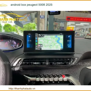 Android Box Ô Tô Peugeot 5008 2025 - Trung Tâm Lắp Đặt Chính Hãng TPHCM