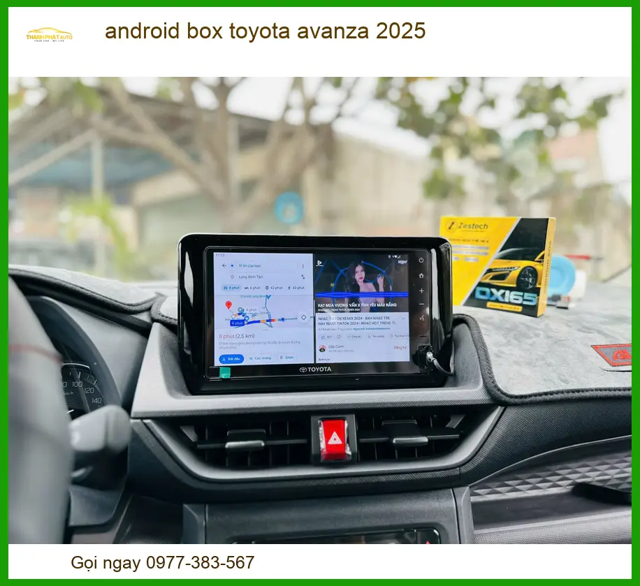 Android Box Toyota Avanza 2025 - Địa Chỉ Lắp Đặt Cao Cấp Tại TPHCM