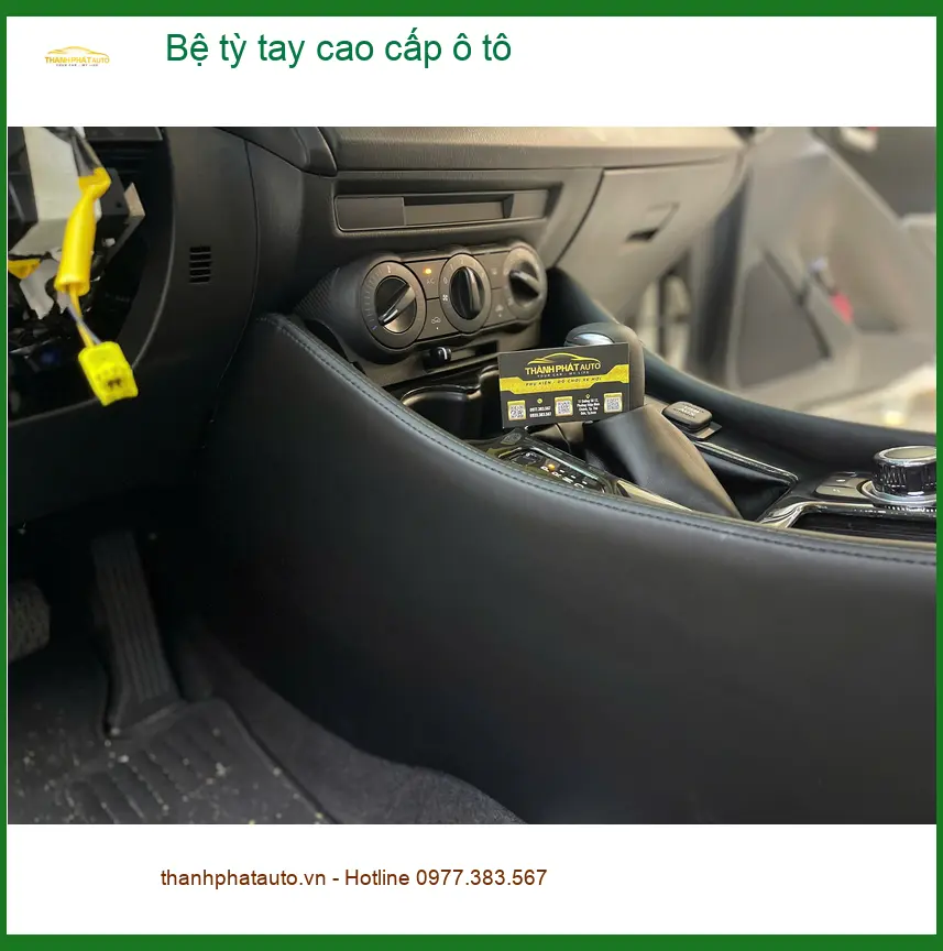 Anh Tùng nâng cấp bệ tỳ tay ô tô cao cấp cho CR-V tại Quận Gò Vấp. ảnh thực tế 4