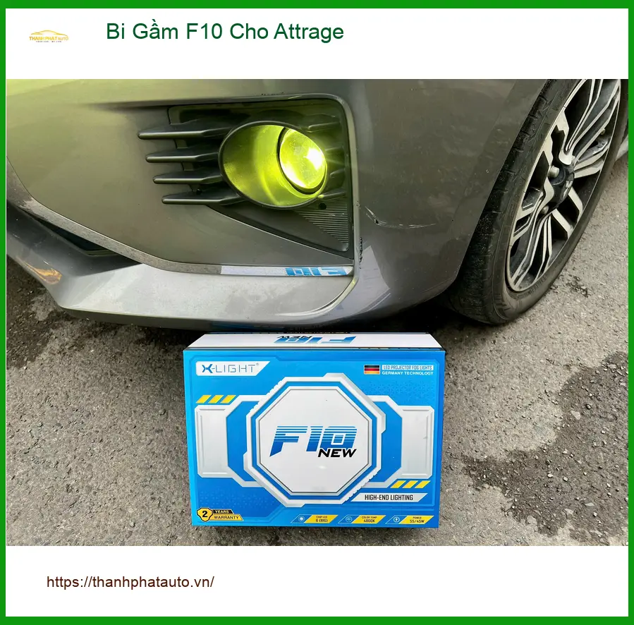 Anh Dũng độ Bi Gầm F10 Cho Attrage tại Quận Thủ Đức để lái xe an toàn hơn