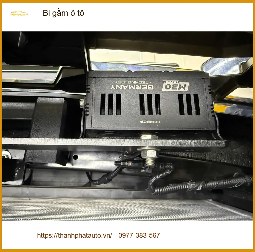 Anh Tấn lắp bi gầm ô tô cho Hyundai Santa Fe tại Quận Tân Bình để cải thiện tầm nhìn đêm ảnh thực tế 2
