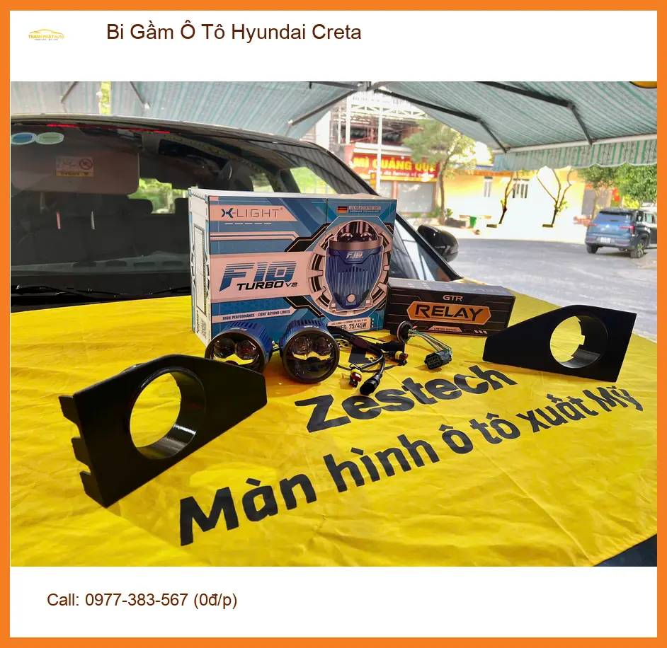 Anh Tuấn nâng cấp Bi Gầm Hyundai Creta tại Thủ Đức để lái xe an toàn hơn ảnh thực tế 2