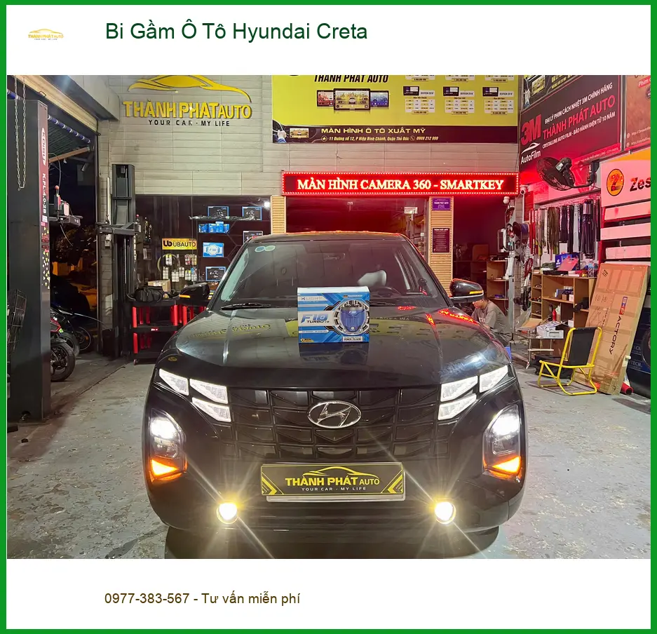 Anh Tuấn nâng cấp Bi Gầm Hyundai Creta tại Thủ Đức để lái xe an toàn hơn ảnh thực tế 4