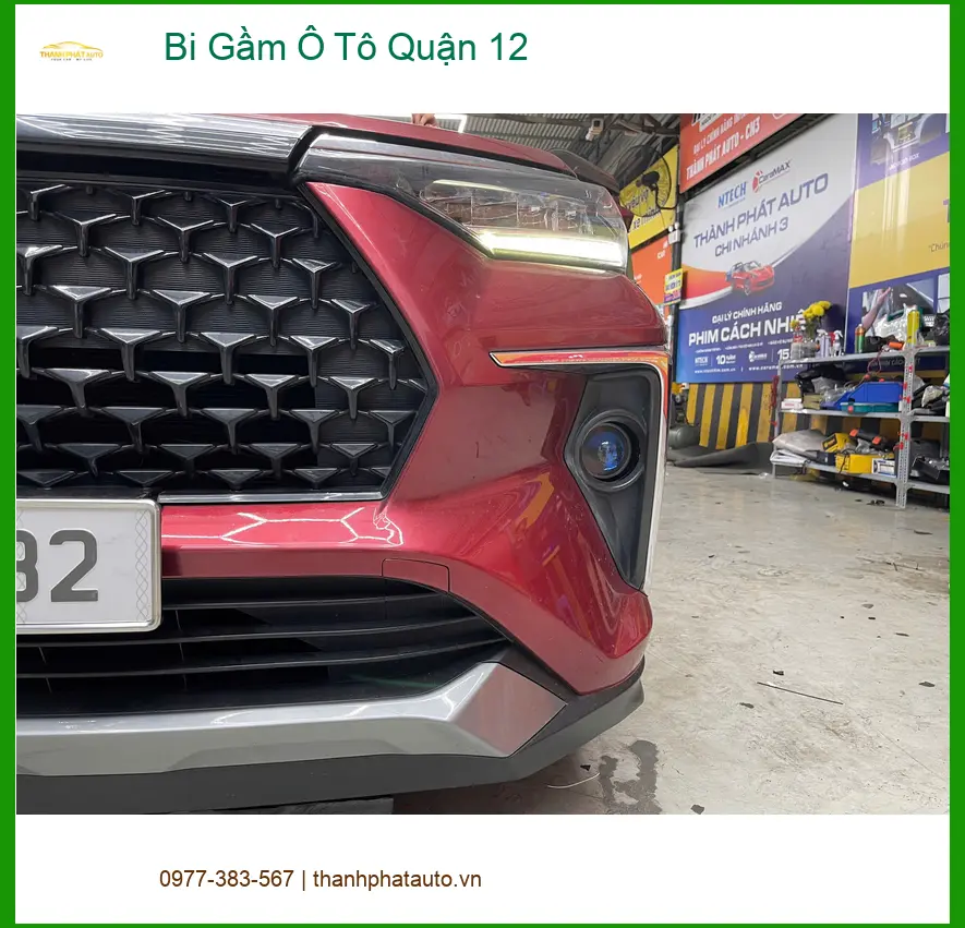 Anh Hoàng An độ bi gầm ô tô cho Hyundai Creta tại Quận 12 vì đèn zin kém sáng
