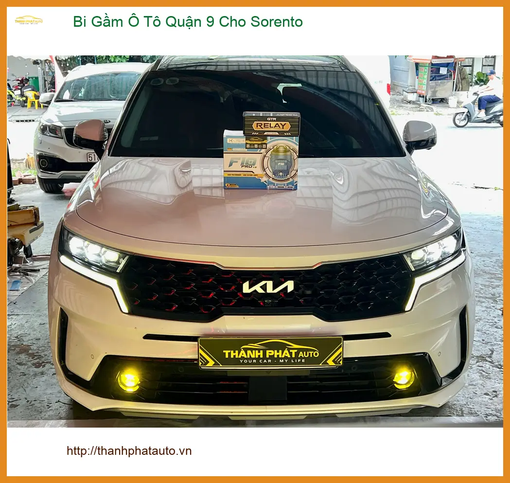 Anh Khải độ bi gầm cho Sorento vì thường đi đêm khu vực Thủ Đức