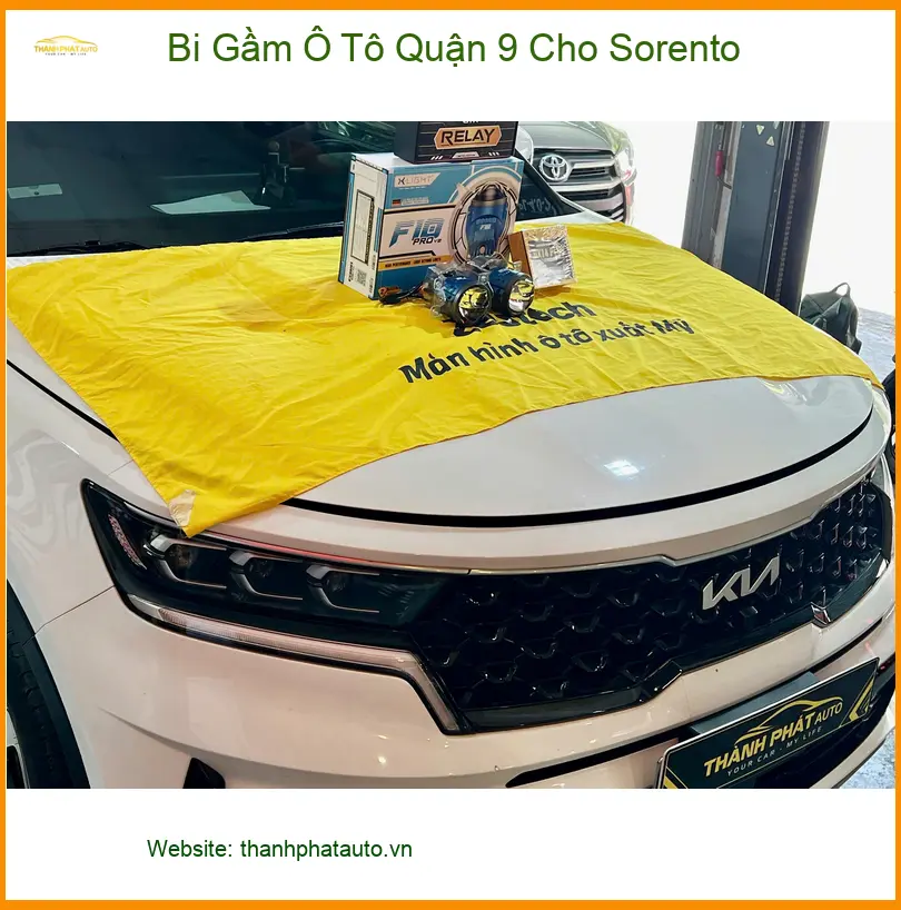 Anh Khải độ bi gầm cho Sorento vì thường đi đêm khu vực Thủ Đức ảnh thực tế 4