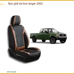 Bọc Ghế Da Ford Ranger 2003 - Đơn Vị Thi Công Ghế Da Uy Tín TPHCM