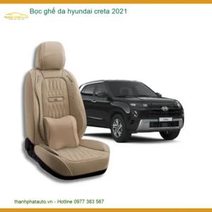 Bọc Ghế Da Hyundai Creta 2021 Chuẩn Hãng - Nơi Gắn Uy Tín Giá Tốt TPHCM