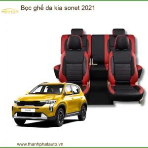 Bọc Ghế Da Kia Sonet 2021 - Địa Chỉ Lắp Đặt Ghế Da Uy Tín TPHCM