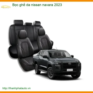 Bọc ghế da cao cấp Nissan Navara 2023 - Trung Tâm Gắn Chính Hãng Giá Tốt TPHCM