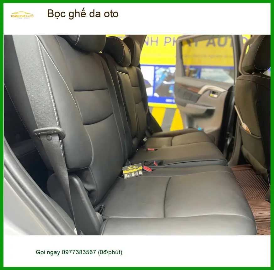 Anh Phước bọc ghế da ô tô Ford Everest Quận Bình Tân, nâng cấp không gian xe. ảnh thực tế 3