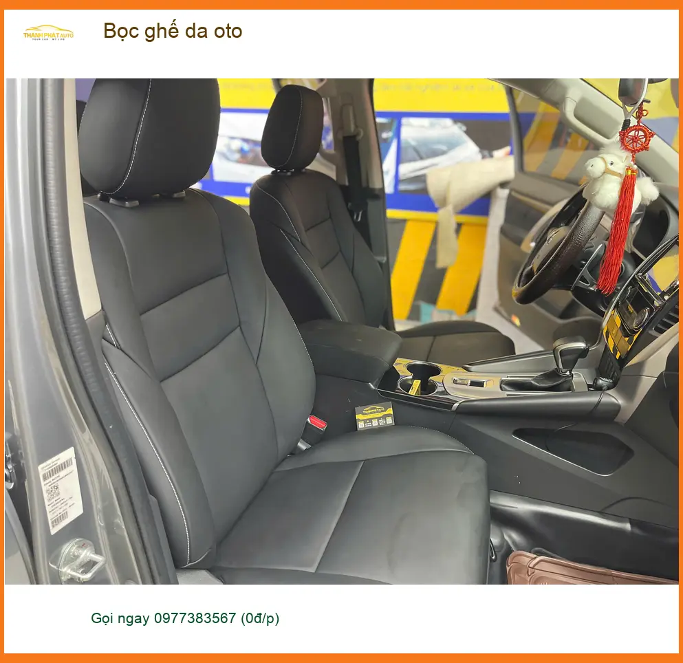 Anh Phước bọc ghế da ô tô Ford Everest Quận Bình Tân, nâng cấp không gian xe. ảnh thực tế 4