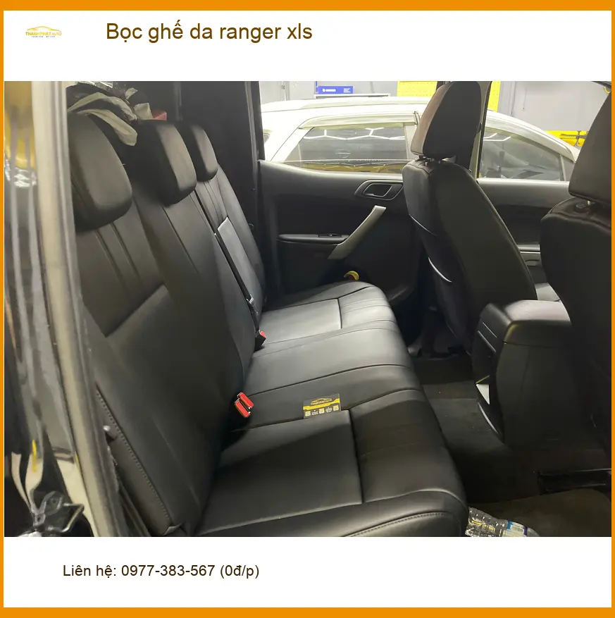 Anh Tấn Ranger XLS bọc ghế da Quận 8 vì ghế cũ sờn rách, gây ngứa ngáy ảnh thực tế 2