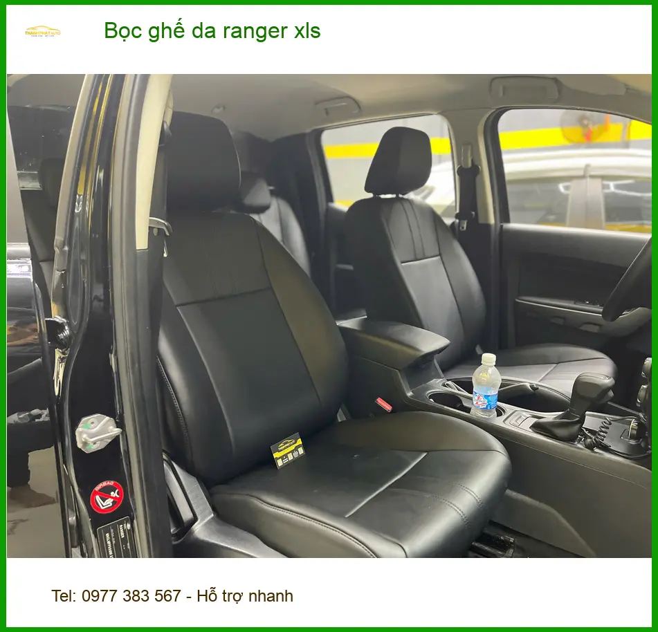 Anh Tấn Ranger XLS bọc ghế da Quận 8 vì ghế cũ sờn rách, gây ngứa ngáy ảnh thực tế 5