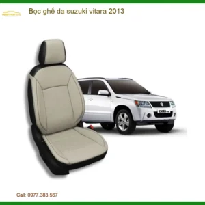 Bọc Ghế Da Suzuki Vitara 2013 - Trung Tâm Lắp Đặt Uy Tín TPHCM