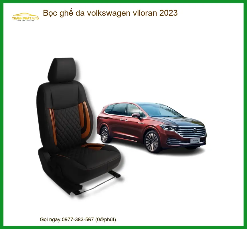 Bọc Ghế Da Volkswagen Viloran 2023 - Địa Chỉ Lắp Đặt Uy Tín TPHCM
