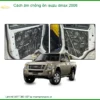 Cách Âm Chống Ồn Isuzu Dmax 2006 - Trung Tâm Nâng Cấp Chính Hãng TPHCM