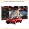 Cách âm chống ồn Mitsubishi Lancer 2015 - Địa Chỉ Lắp Đặt Uy Tín TPHCM