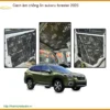Cách Âm Chống Ồn Subaru Forester 2020 - Trung Tâm Thi Công Uy Tín TPHCM
