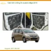 Cách Âm Chống Ồn Suzuki Ertiga 2016 - Địa Chỉ Lắp Đặt Uy Tín TPHCM