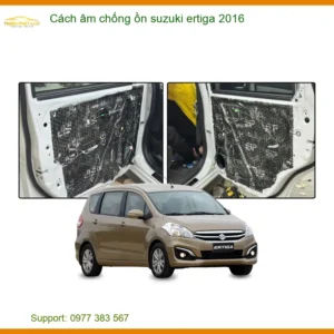 Cách Âm Chống Ồn Suzuki Ertiga 2016 - Địa Chỉ Lắp Đặt Uy Tín TPHCM