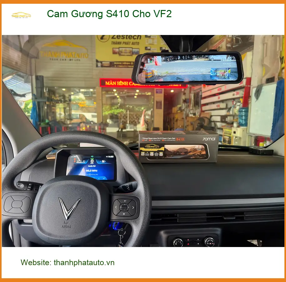 Anh Quang lắp Cam Gương S410 VF2 ở Thủ Đức tránh va quẹt hẻm ảnh thực tế 3