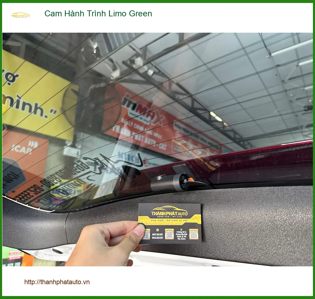 Chị Thảo lắp Cam Hành Trình Limo Green cho Honda HR-V tại Quận 12